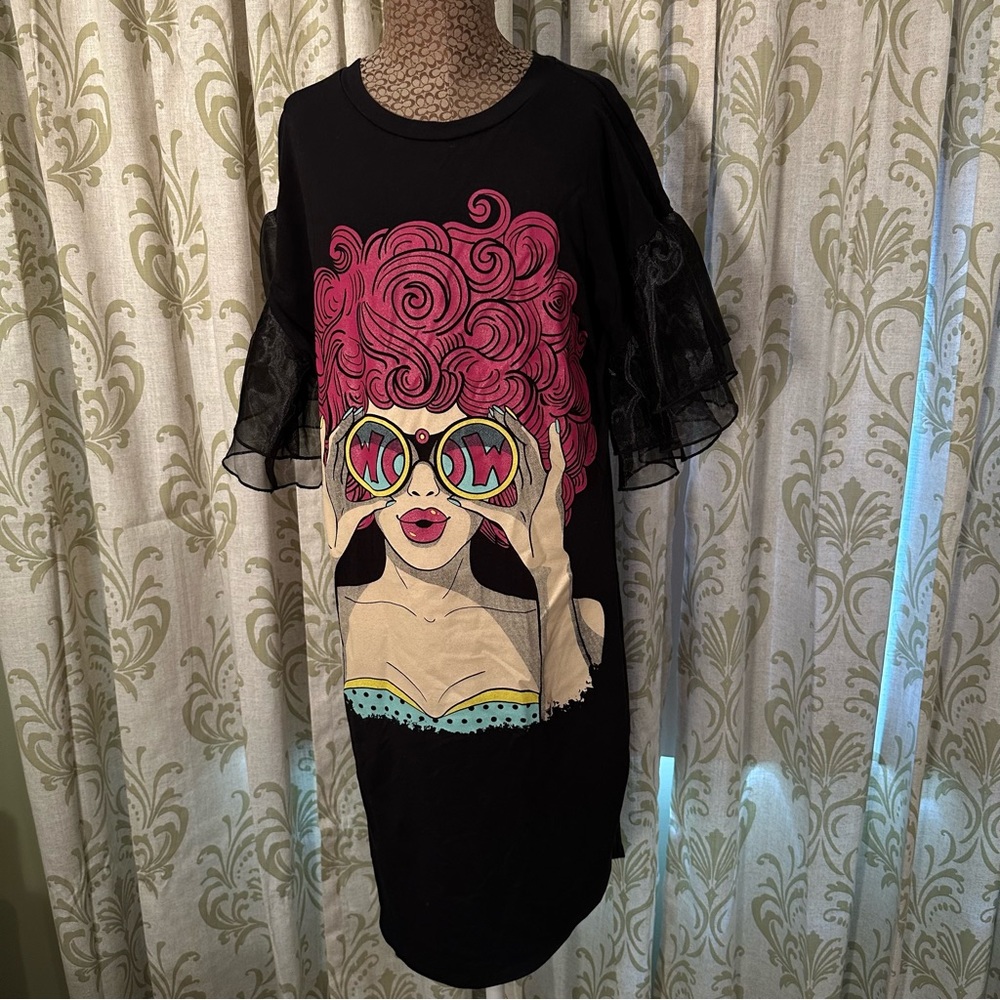 Shirt Top with Fun Flair!